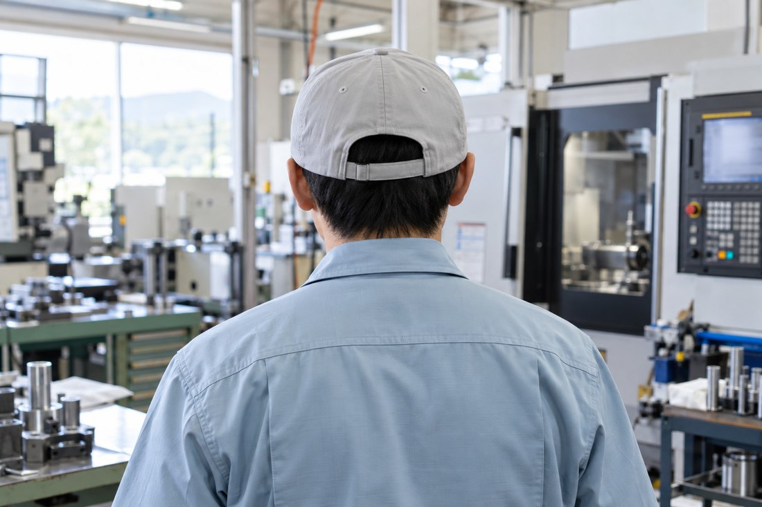 製造現場で作業するスタッフ